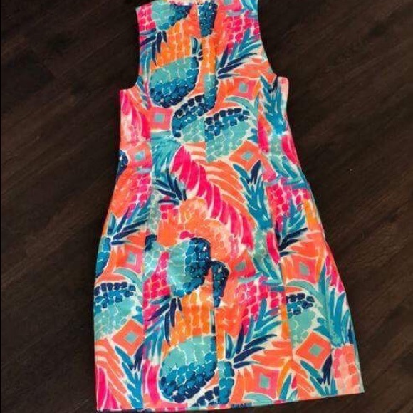 Lilly Pulitzer Alexa Shift Dress, RARE - Picture 2 of 6